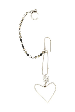 Сережка-кафф і серце Срібло ISABEL MARANT BL0248FAC4B03B08SI Сережка-кафф і серце Срібло ISABEL MARANT BL0248FAC4B03B08SI