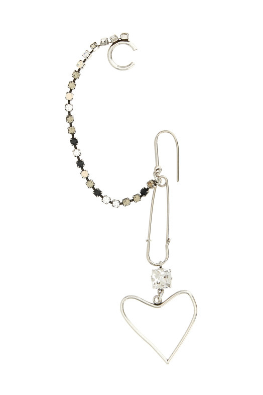Сережка-кафф і серце Срібло ISABEL MARANT BL0248FAC4B03B08SI Сережка-кафф і серце Срібло ISABEL MARANT BL0248FAC4B03B08SI