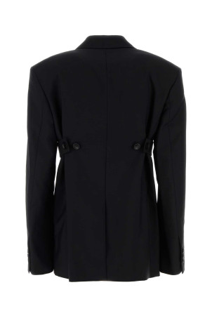 Black wool blend blazer ALEXANDER WANG (1WC4252673) Black wool blend blazer ALEXANDER WANG (1WC4252673)