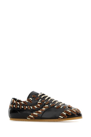 Чорні шкіряні кросівки DRIES VAN NOTEN (252011725119) Чорні шкіряні кросівки DRIES VAN NOTEN (252011725119)