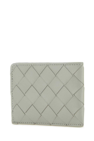 Світло-сірий шкіряний картхолдер BOTTEGA VENETA (763948VCPP2) Світло-сірий шкіряний картхолдер BOTTEGA VENETA (763948VCPP2)
