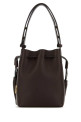 Chocolate leather VLogo Signature bucket bag VALENTINO GARAVANI (7W0B0S37HHL)