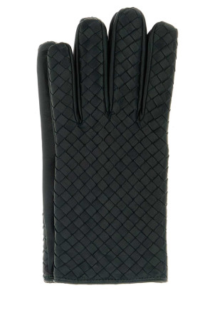 Кожаные перчатки бутылочно-зеленого цвета BOTTEGA VENETA (804440V0171) Кожаные перчатки бутылочно-зеленого цвета BOTTEGA VENETA (804440V0171)