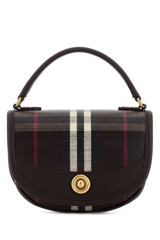 Мини-сумочка Highlands из печатного полотна BURBERRY (8114721) Мини-сумочка Highlands из печатного полотна BURBERRY (8114721)