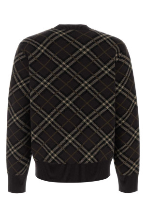 Вишитий светр з еластичної вовняної суміші BURBERRY (8115704)