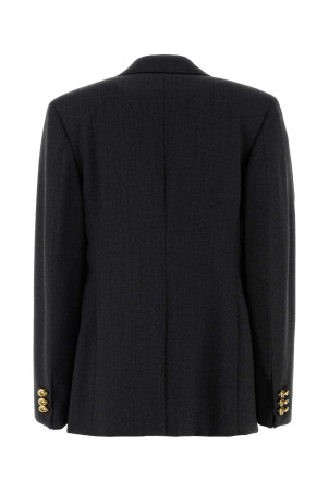 Charcoal twill blazer BOTTEGA VENETA (815668V5P30)