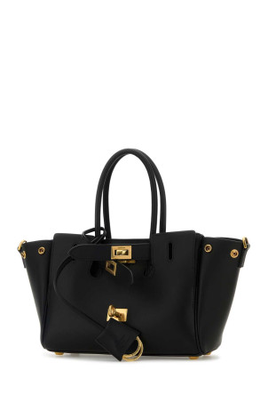 Black leather Carry All Bel Air shopping bag Black BALENCIAGA (8357322ABAV)