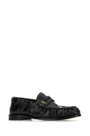 Черные кожаные мокасины Black SAINT LAURENT (8479430WXAD) Черные кожаные мокасины Black SAINT LAURENT (8479430WXAD)