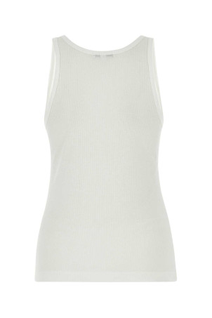 White stretch viscose tank top AGOLDE (A7121B1416) White stretch viscose tank top AGOLDE (A7121B1416)