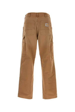 Брюки с двойными наколенниками из хлопка цвета «верблюжий» CARHARTT WIP (I03479632) Брюки с двойными наколенниками из хлопка цвета «верблюжий» CARHARTT WIP (I03479632)