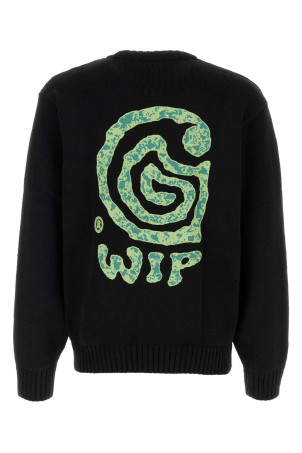 Чорний светр Helix з бавовняної суміші CARHARTT WIP (I035269)