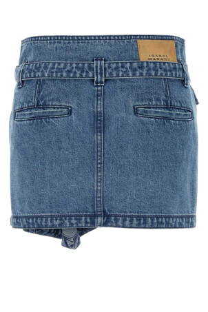 Джинсовая мини-юбка ISABEL MARANT (JU0432FAC4H01I) Джинсовая мини-юбка ISABEL MARANT (JU0432FAC4H01I)