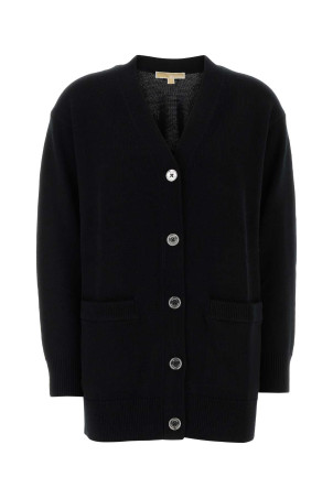 Черный шерстяной кардиган оверсайз Черный MICHAEL BY MICHAEL KORS (MF561CHF2G) Черный шерстяной кардиган оверсайз Черный MICHAEL BY MICHAEL KORS (MF561CHF2G)
