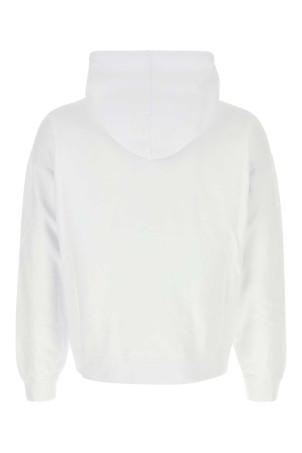 White cotton sweatshirt White DSQUARED (S71GU0747S25516)