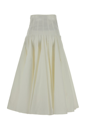 Спідниця TRIANA White JACQUEMUS (SKW00640AW00648) Спідниця TRIANA White JACQUEMUS (SKW00640AW00648)