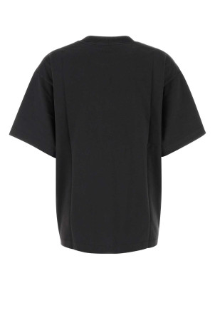 Бавовняна футболка оверсайз кольору вугілля ALEXANDER WANG (UCC4251867) Бавовняна футболка оверсайз кольору вугілля ALEXANDER WANG (UCC4251867)
