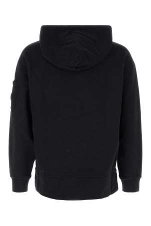 Світло-сіра бавовняна кофта C.P. COMPANY (19CMSS059A006372G)