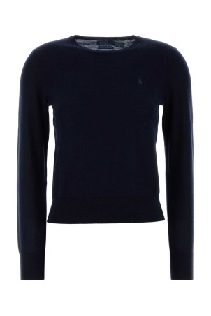 Темно-синій вовняний светр Blue POLO RALPH LAUREN (211972137) Темно-синій вовняний светр Blue POLO RALPH LAUREN (211972137)