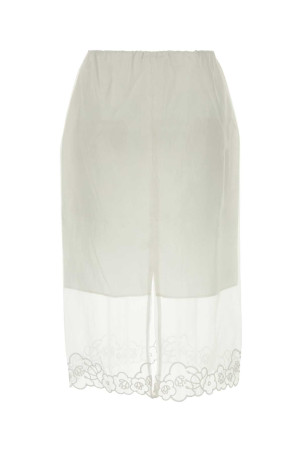 Белая юбка из органзы Bria Белая CECILIE BAHNSEN (325RTW17005) Белая юбка из органзы Bria Белая CECILIE BAHNSEN (325RTW17005)