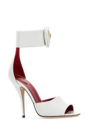 White leather Drip Rose sandals VALENTINO GARAVANI (7W0S0MY5RDW) White leather Drip Rose sandals VALENTINO GARAVANI (7W0S0MY5RDW)