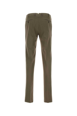 Брюки из эластичной хлопковой смеси цвета капучино PT TORINO (CODT01Z00CL1TU91)