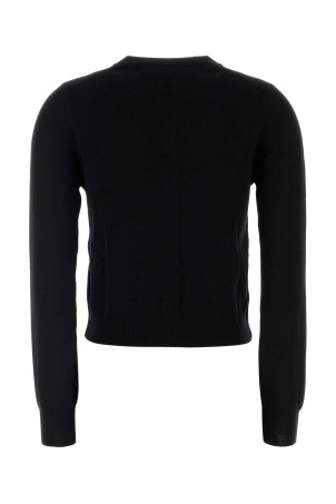Black wool cardigan MAISON KITSUNE (PW00502KT1181) Black wool cardigan MAISON KITSUNE (PW00502KT1181)