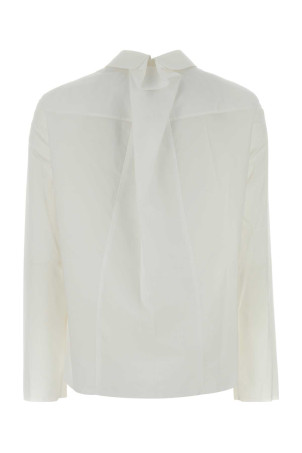 Біла сорочка з попліну Біла MM6 MAISON MARGIELA (S62DT0049M35256) Біла сорочка з попліну Біла MM6 MAISON MARGIELA (S62DT0049M35256)