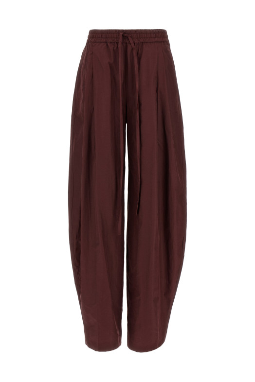 Taffeta pants Bordeaux