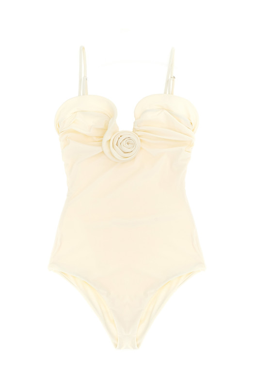 'Swimsuit 07' one-piece swimsuit White