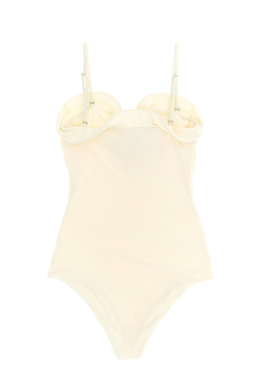 'Swimsuit 07' one-piece swimsuit White