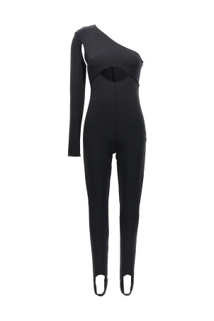 Боди с вырезом для дайвинга, черный DAVID KOMA (SS23DK33JSABLACK)