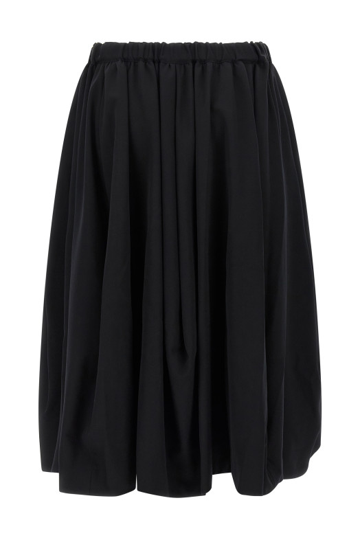 Шерстяная юбка Черный COMME DES GARÇONS GPS0171 Шерстяная юбка Черный COMME DES GARÇONS GPS0171