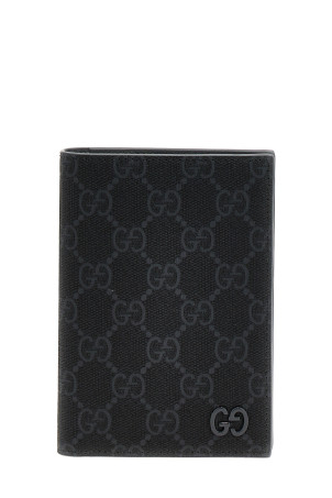 GUCCI 'GG' паспортний чохол Сірий 795229FACQC1048 GUCCI 'GG' паспортний чохол Сірий 795229FACQC1048