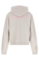 Logo embroidery hoodie Gray