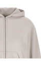 Logo embroidery hoodie Gray