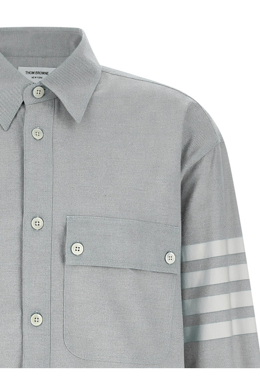 '4BAR' flannel shirt Gray '4BAR' flannel shirt Gray