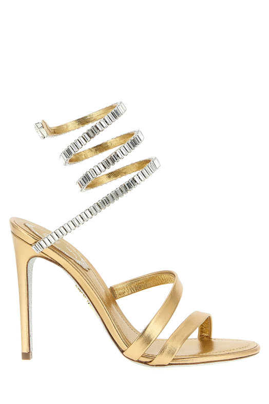 'Spark Cleo' sandals Gold