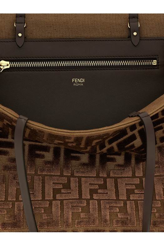 Двусторонняя сумка для покупок «Roll Large» Коричневая 8BH425AT14F0L1B Двусторонняя сумка для покупок «Roll Large» Коричневая 8BH425AT14F0L1B