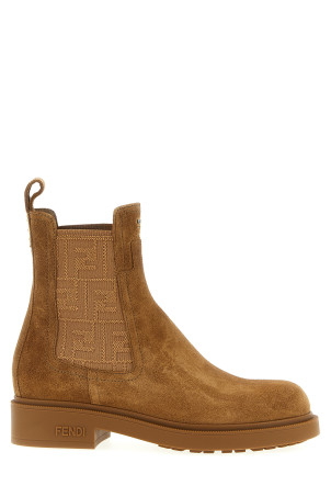 Ботильоны «Fendi Filo» Коричневые 8T8576AYF2F1TYI