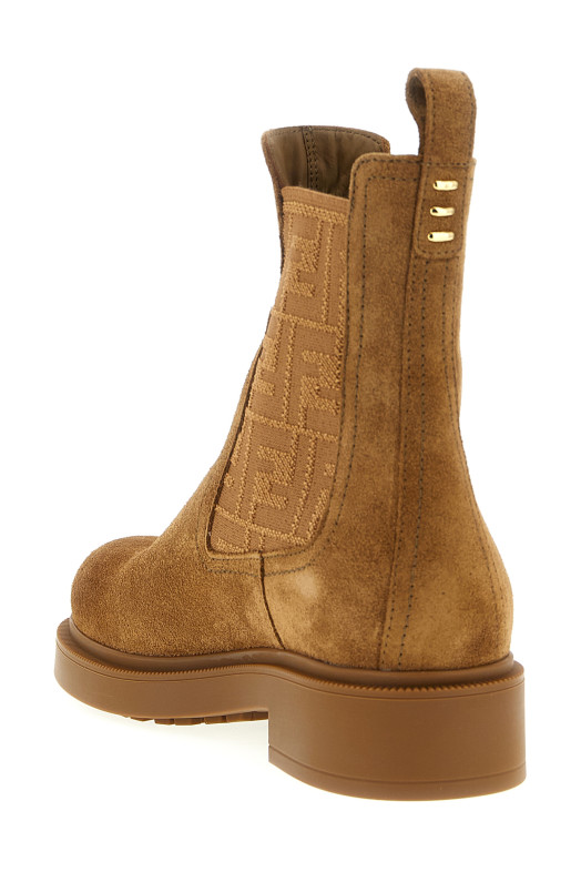 Ботильоны «Fendi Filo» Коричневые 8T8576AYF2F1TYI