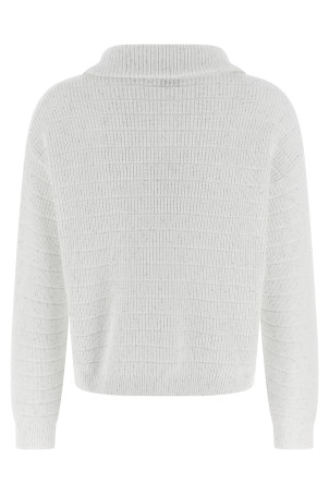 Diamond cotton polo shirt  White Diamond cotton polo shirt  White