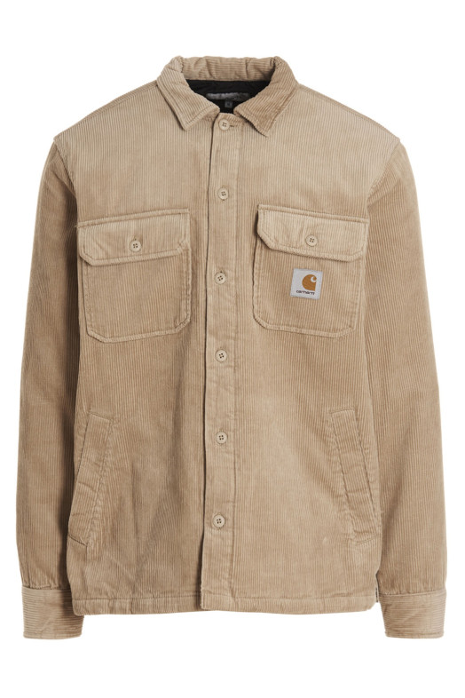 Рубашка Whitsome Overshirt, бежевая CARHARTT WIP I028827G1XX