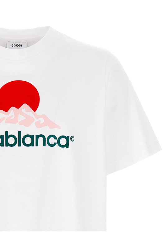 'Casablanca Montagne' T-shirt Multicolor 'Casablanca Montagne' T-shirt Multicolor
