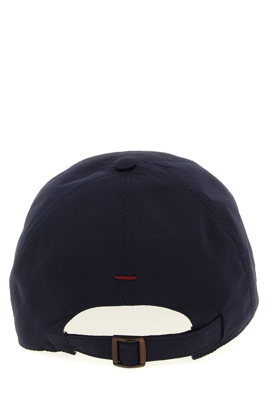 Кепка с вышитым логотипом, синяя BRUNELLO CUCINELLI MD4799187PCVK46