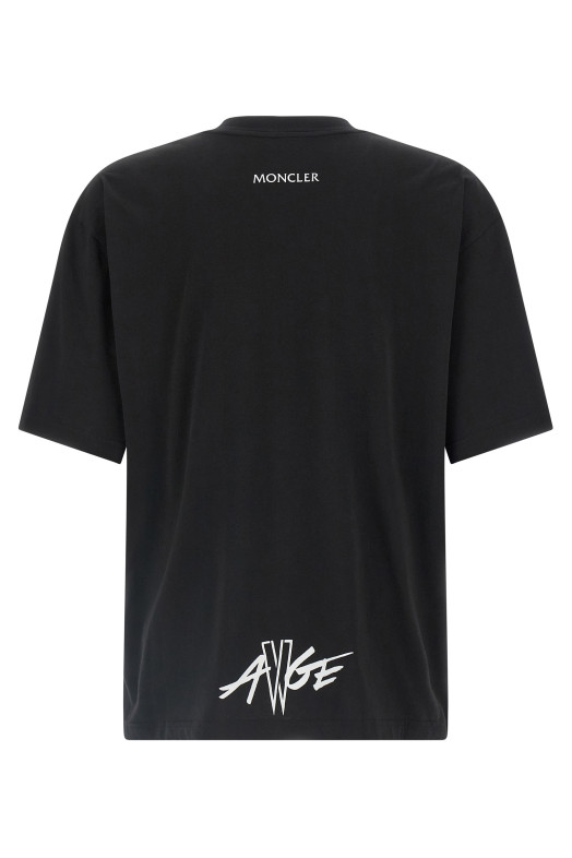 Футболка Moncler x Asap Rocky Черная MONCLER GENIUS K24048C0000289AYW999 Футболка Moncler x Asap Rocky Черная MONCLER GENIUS K24048C0000289AYW999
