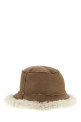 'Fuzzy' bucket hat Beige