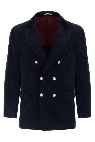 Вельветовий блейзер Blue BRUNELLO CUCINELLI ML4627BPDGC5755 Вельветовий блейзер Blue BRUNELLO CUCINELLI ML4627BPDGC5755