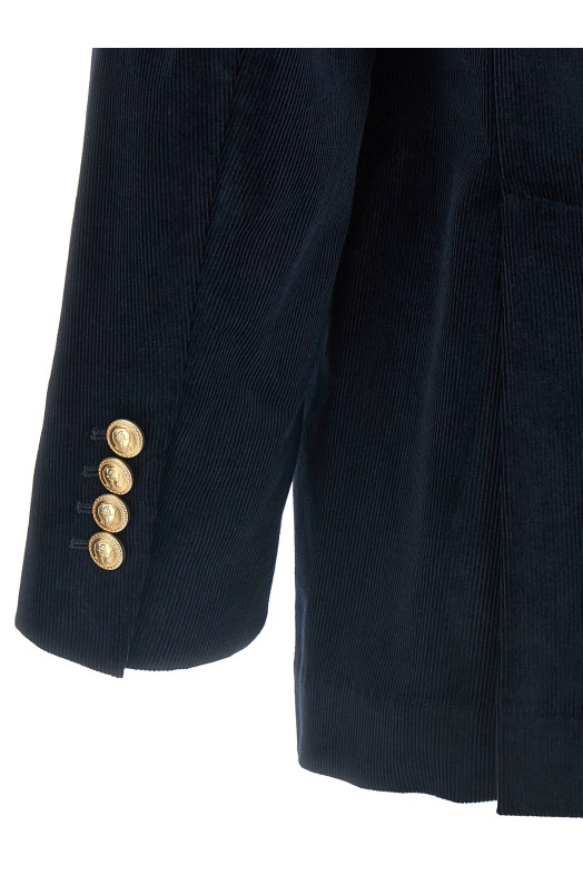 Вельветовий блейзер Blue BRUNELLO CUCINELLI ML4627BPDGC5755 Вельветовий блейзер Blue BRUNELLO CUCINELLI ML4627BPDGC5755