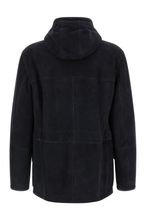 Замшевая куртка Синяя BRUNELLO CUCINELLI MPSTR2057C4254 Замшевая куртка Синяя BRUNELLO CUCINELLI MPSTR2057C4254