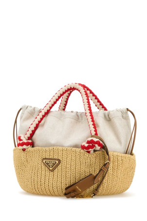 Маленькая сумочка из рафии PRADA (1BA463VOVO2MHA) Маленькая сумочка из рафии PRADA (1BA463VOVO2MHA)